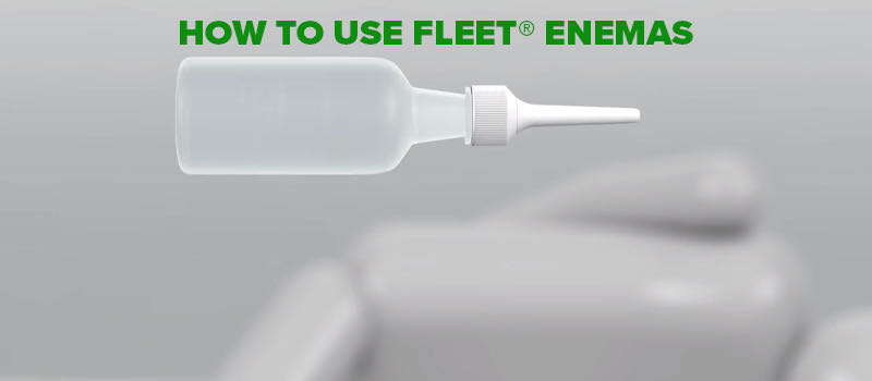 Video: How to use Fleet® Enemas